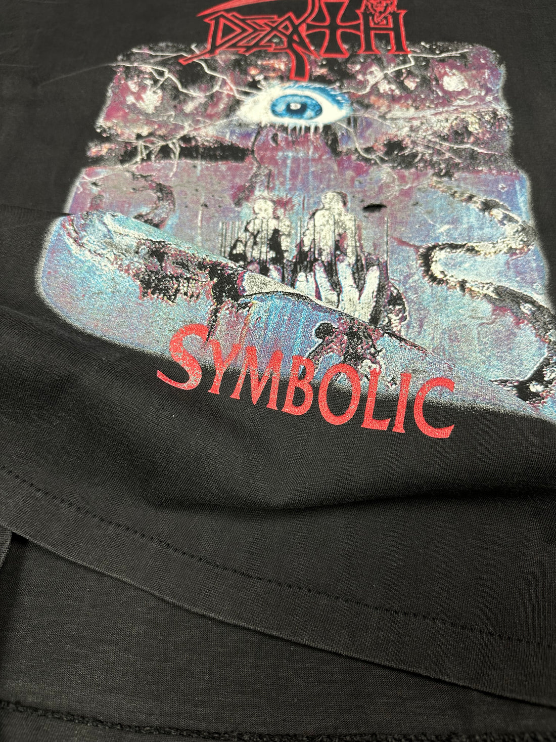 Death 1995 シンボリックツアー ヴィンテージTシャツ