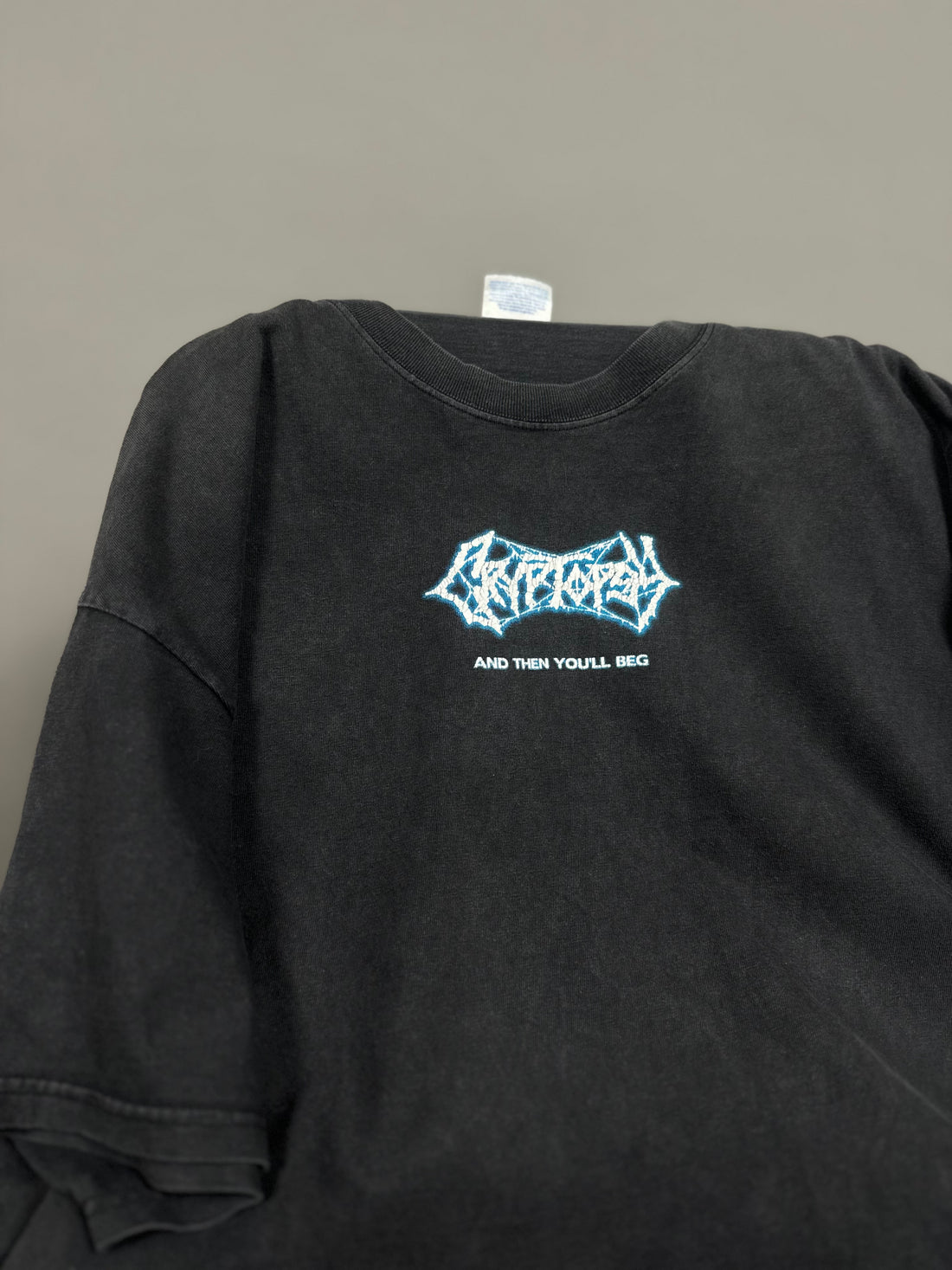 Vintage 2001 Cryptopsy The Pain Cometh T-Shirt