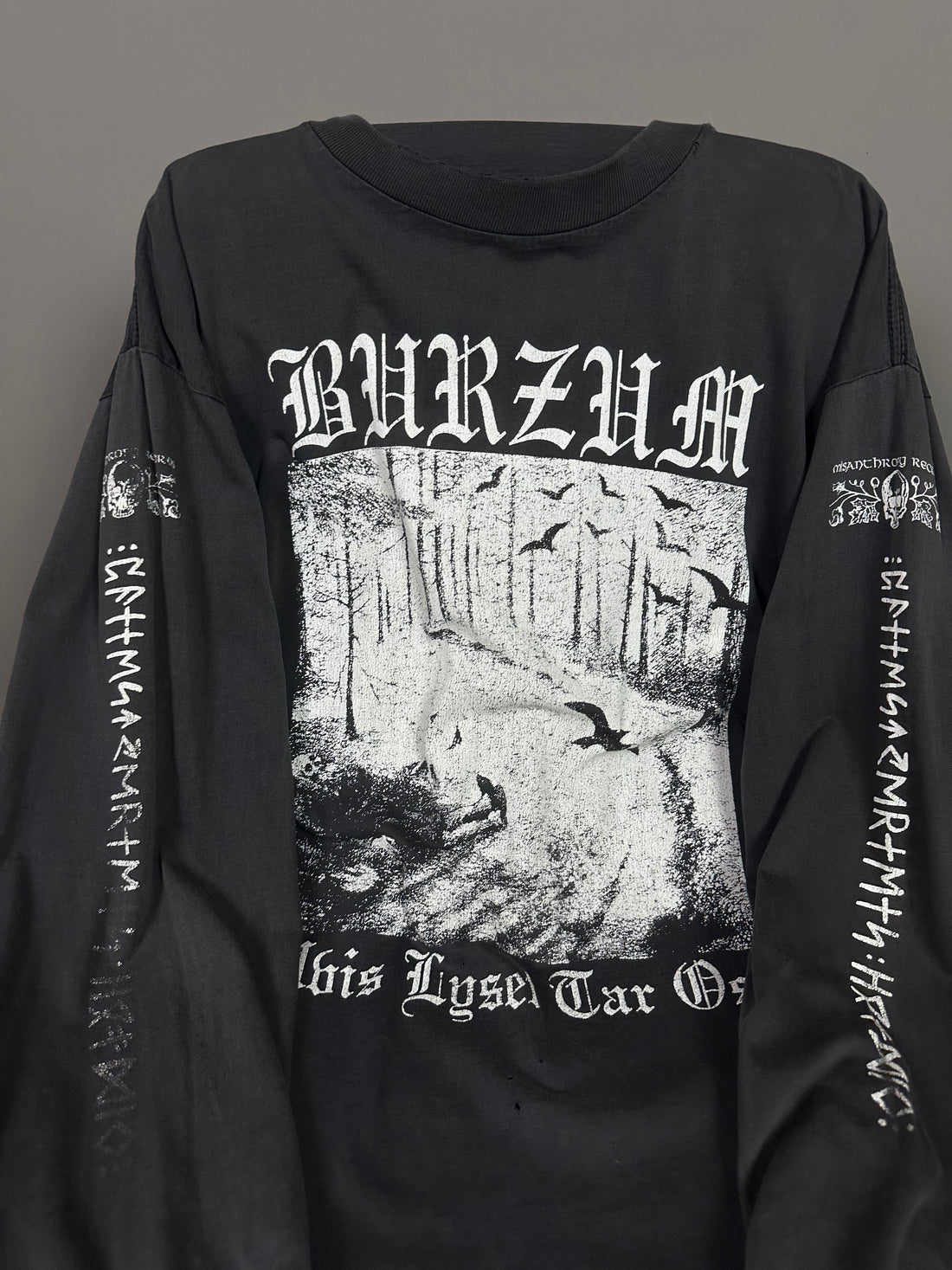 Vintage 1994 Burzum Hvis Lyset Tar Oss Longsleeve
