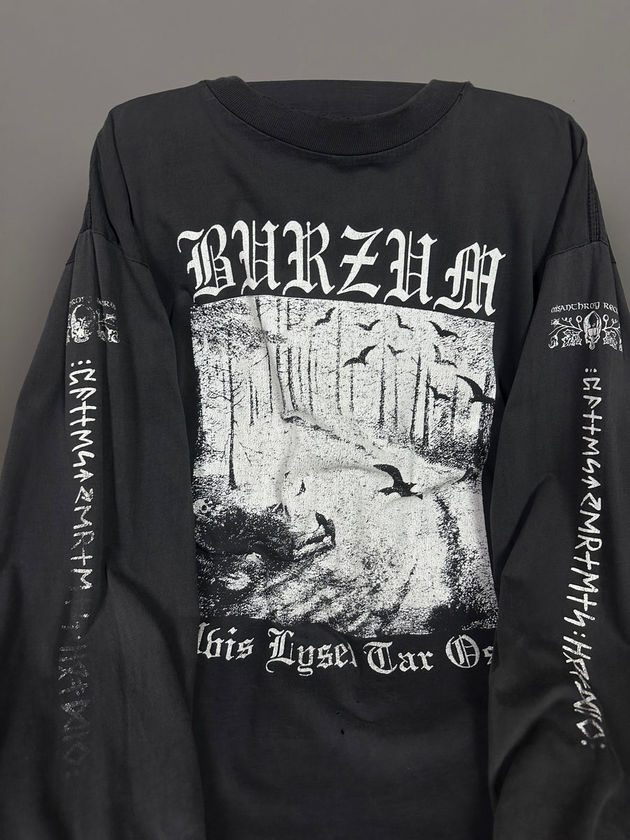 Vintage 1994 Burzum Hvis Lyset Tar Oss Longsleeve