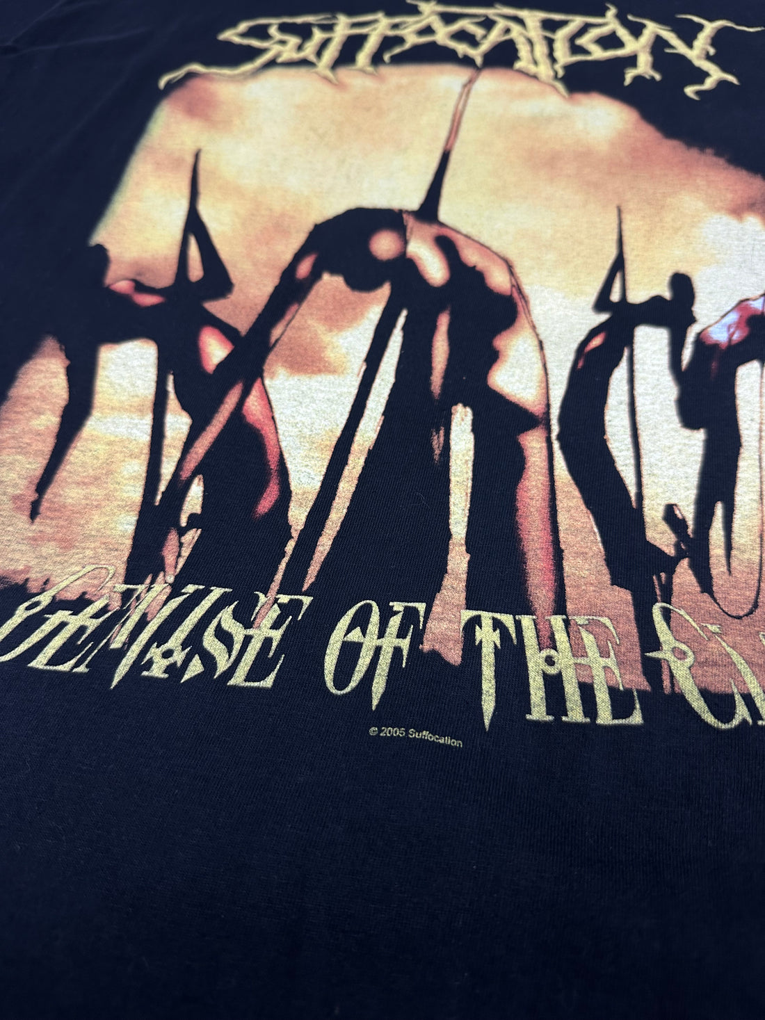 サフォケーション 2005 クローンの終焉 Tシャツ