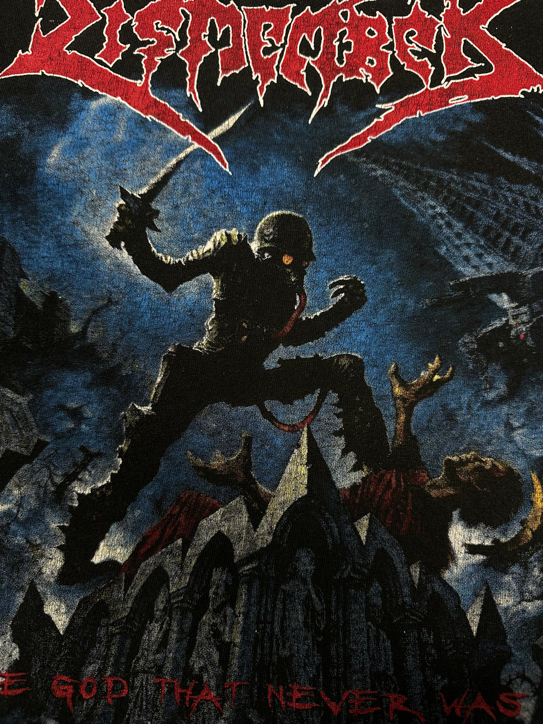 ディスメンバー 2006 存在しなかった神 Tシャツ