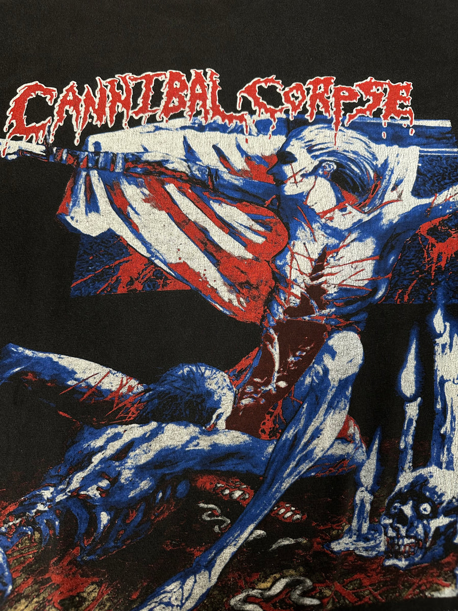1992年ヴィンテージ カンニバル・コープス トゥーム・オブ・ザ・マルチレイテッド Tシャツ