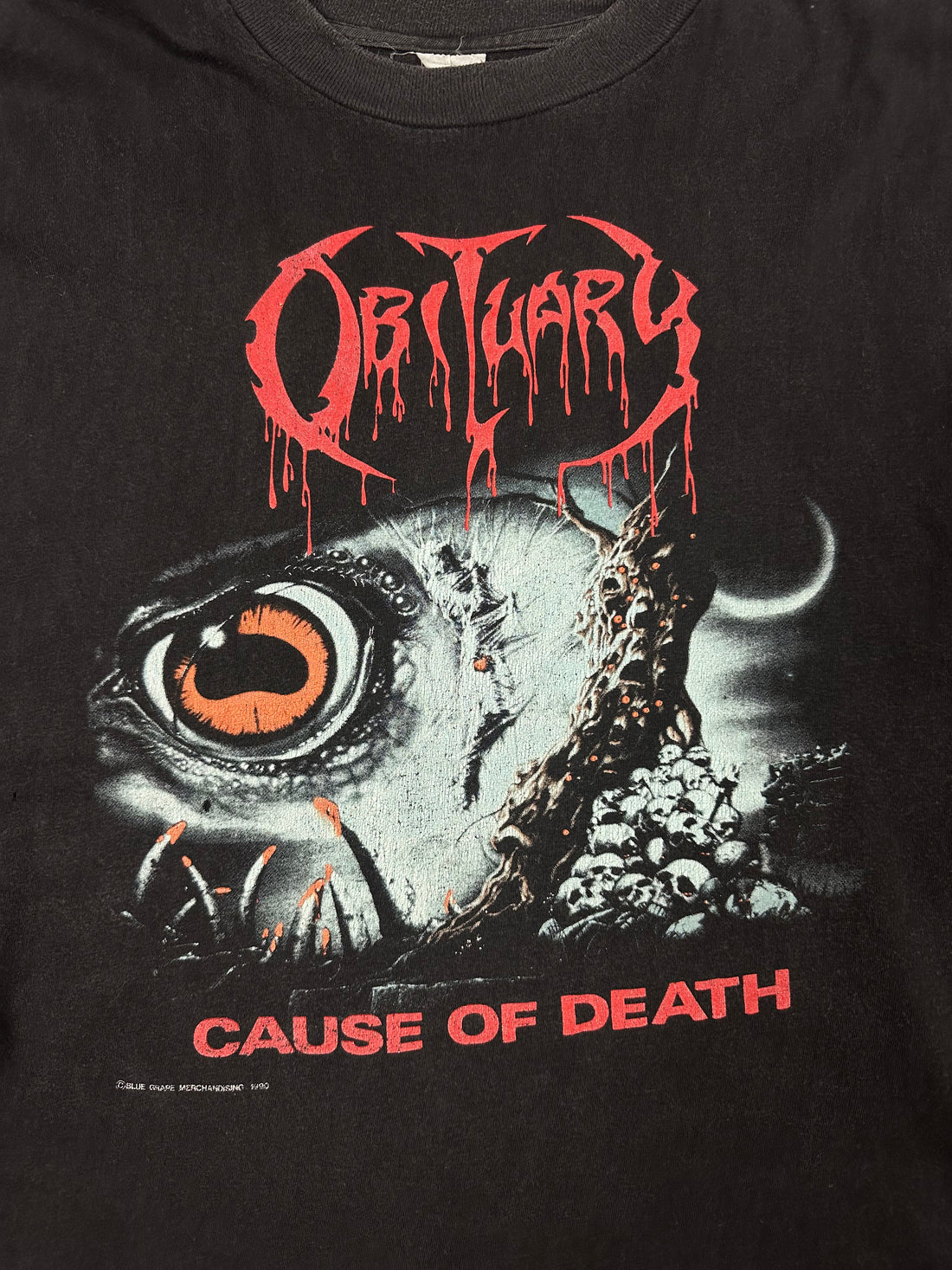 死亡記事 1990年 死因 ヴィンテージTシャツ タンクトップ
