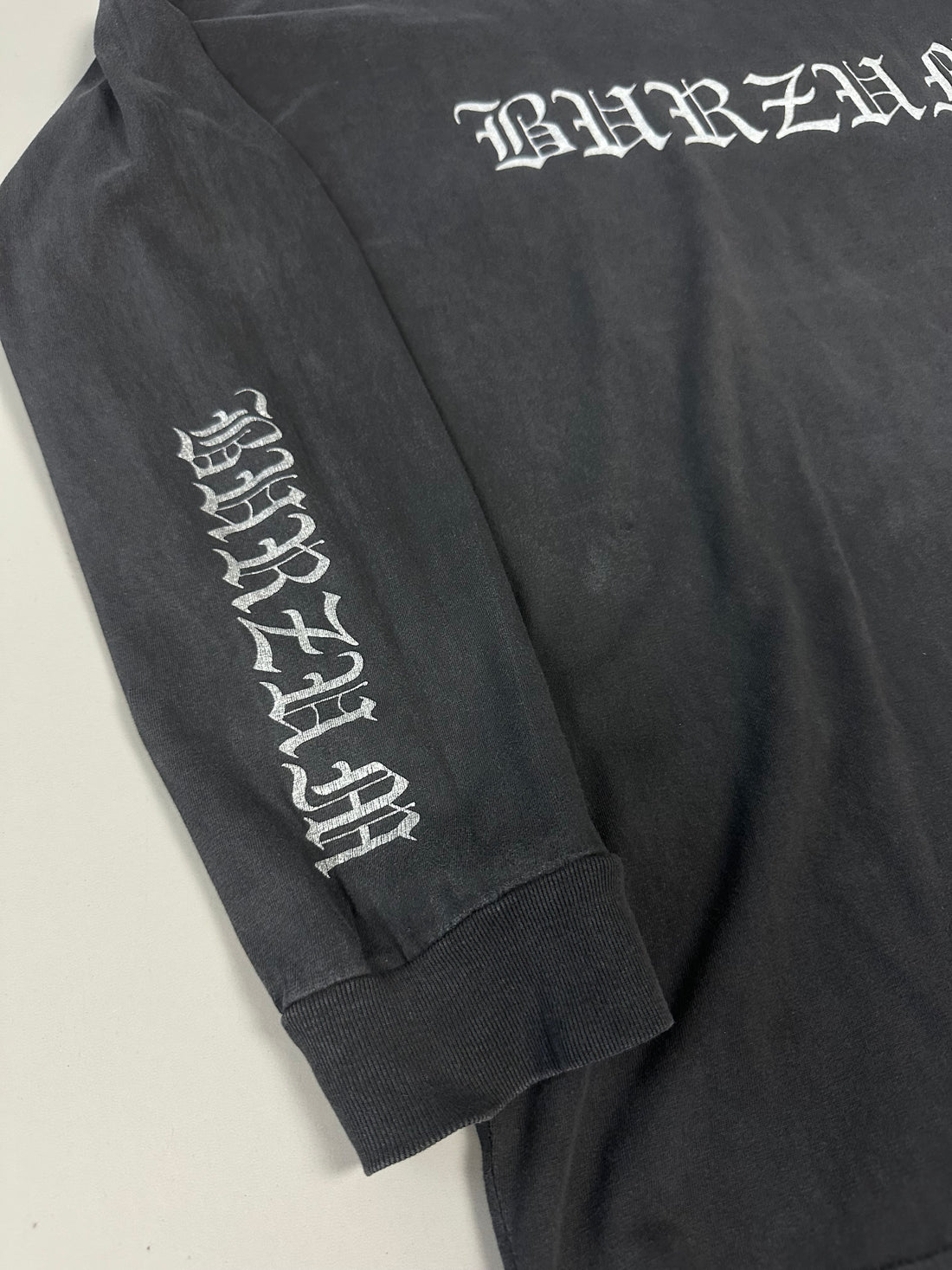 ヴィンテージ 1998 Burzum ロゴ ロングスリーブ