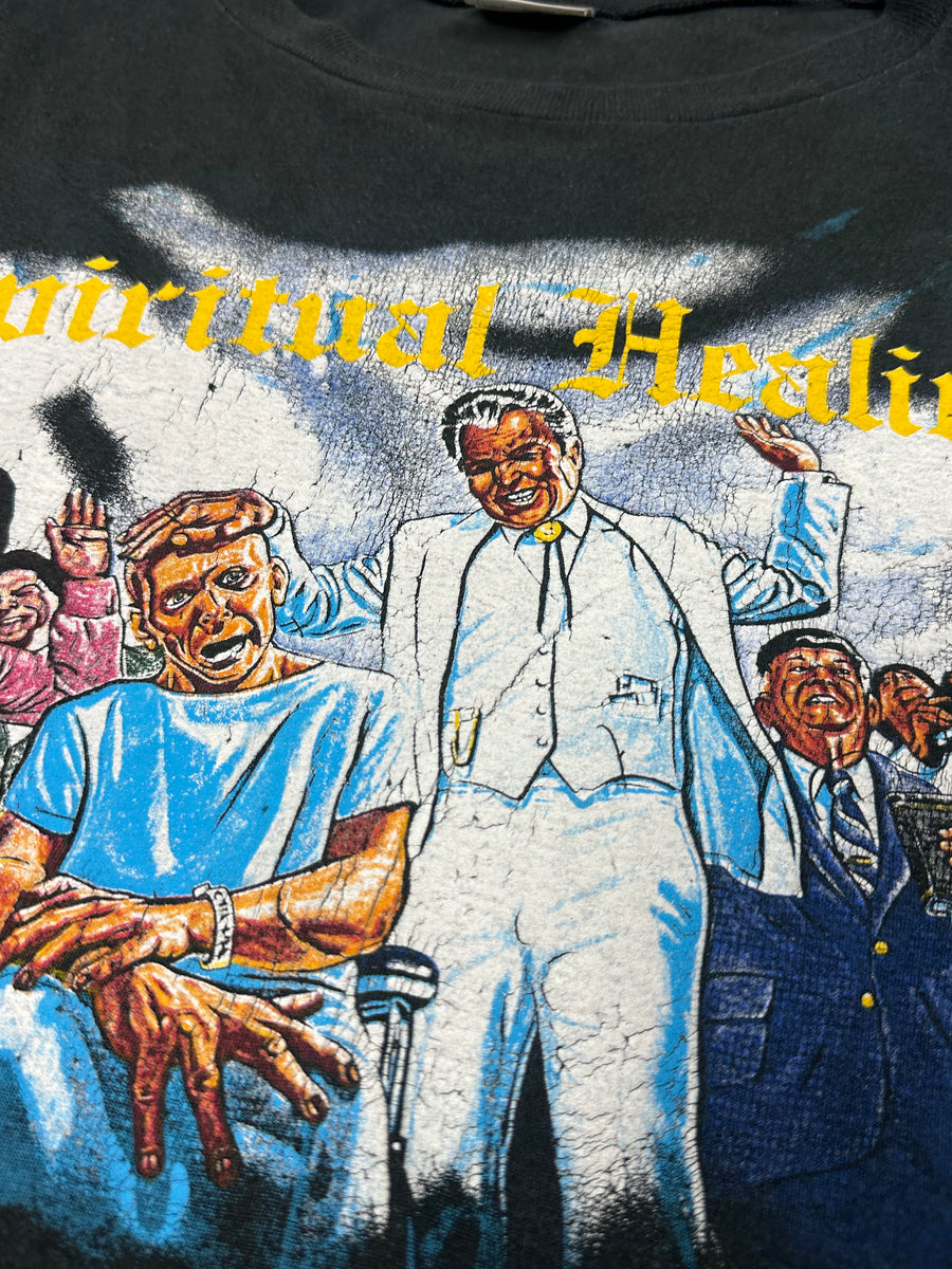 死 1991 スピリチュアルヒーリング ヴィンテージ Tシャツ