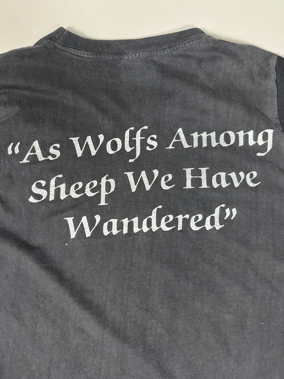 Vintage 1990s Darkthrone Wolfs Among Sheep T-Shirt