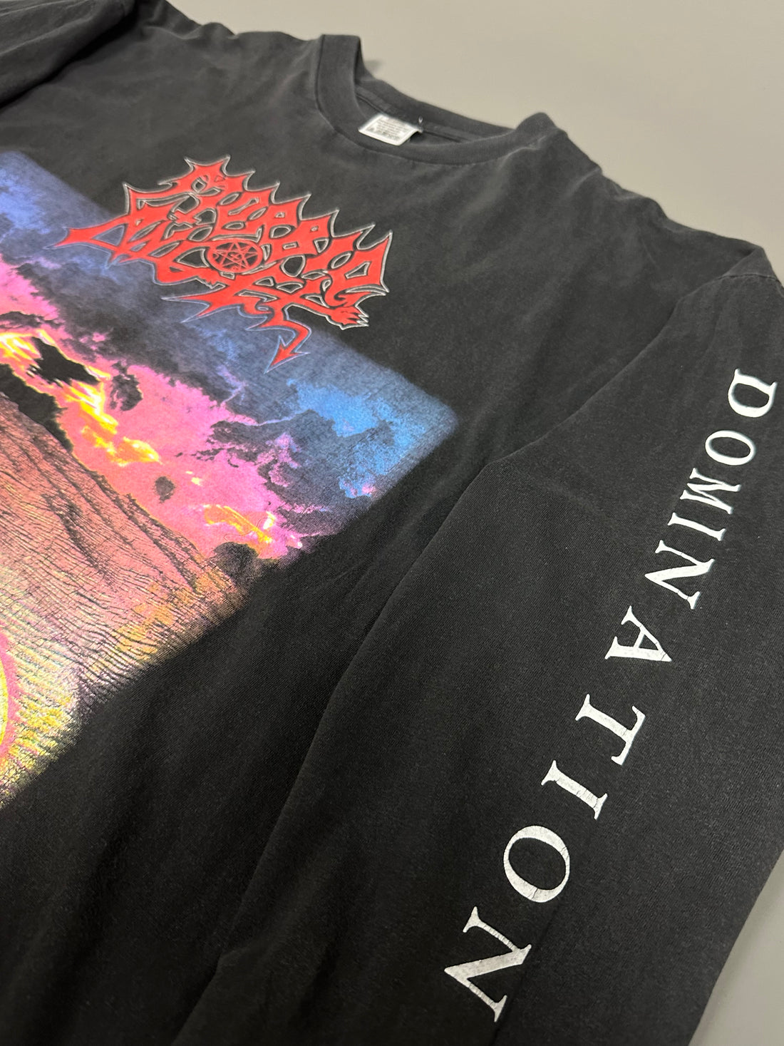 Vintage 1995 Morbid Angel Domination Longsleeve