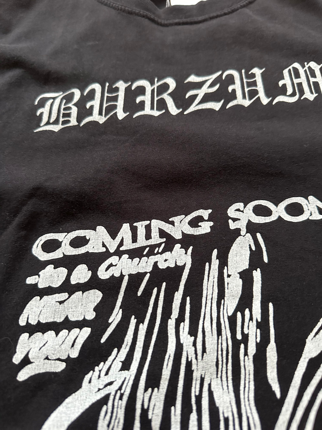 Vintage 2002 Burzum Church T-Shirt