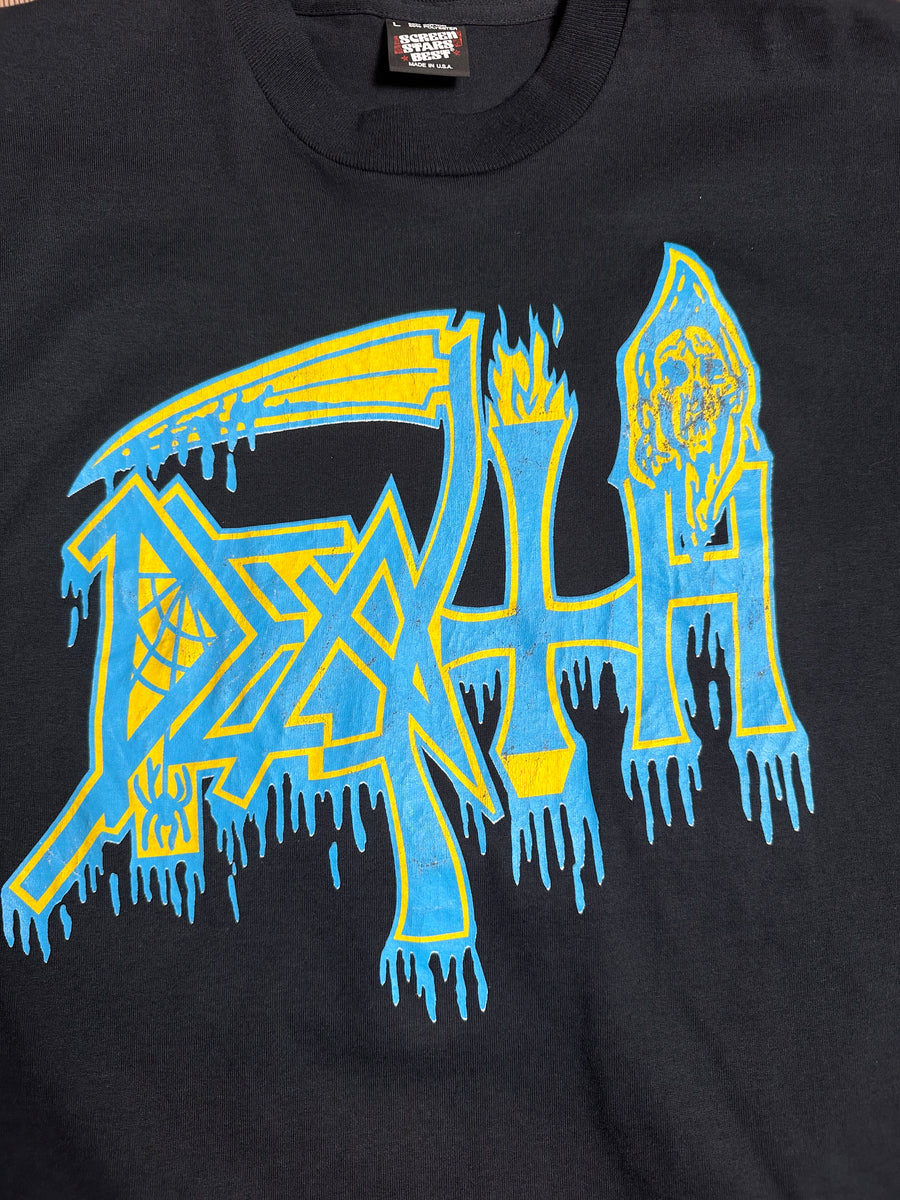 1990年製ヴィンテージ「デス・クルセード・オブ・ブルータリティ」Tシャツ