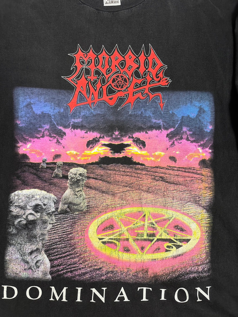 Vintage 1995 Morbid Angel Domination Longsleeve