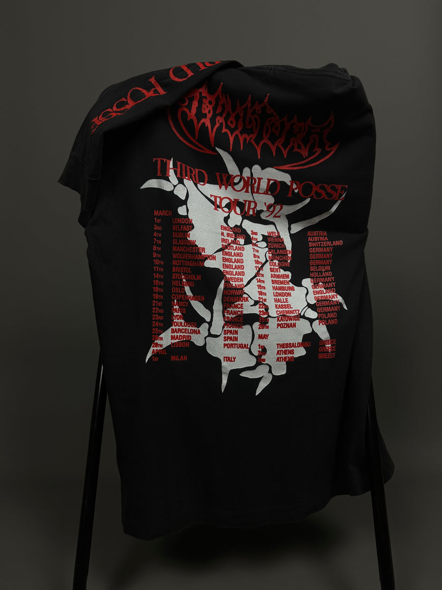 ヴィンテージ 1992 セパルトゥラ サード・ワールド・ポッセ ロングスリーブ