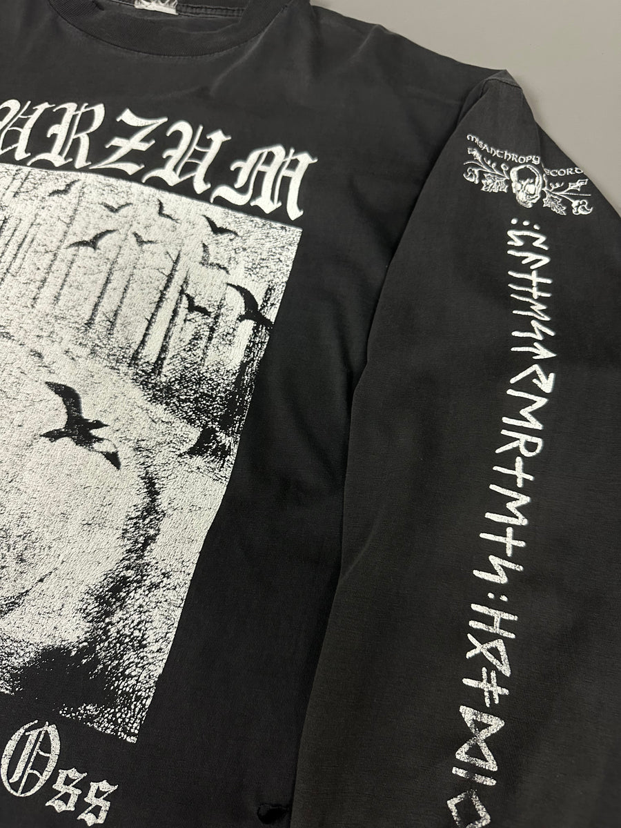 Vintage 1994 Burzum Hvis Lyset Tar Oss Longsleeve