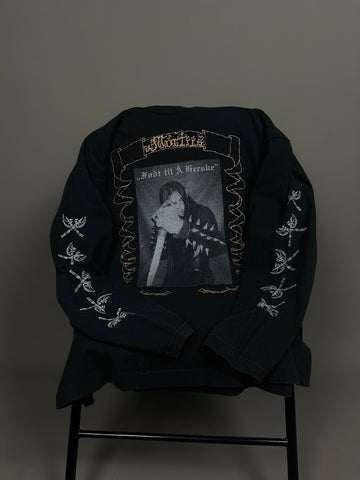 ヴィンテージ 1994 Mortiis Født Til A Herske ロングスリーブ