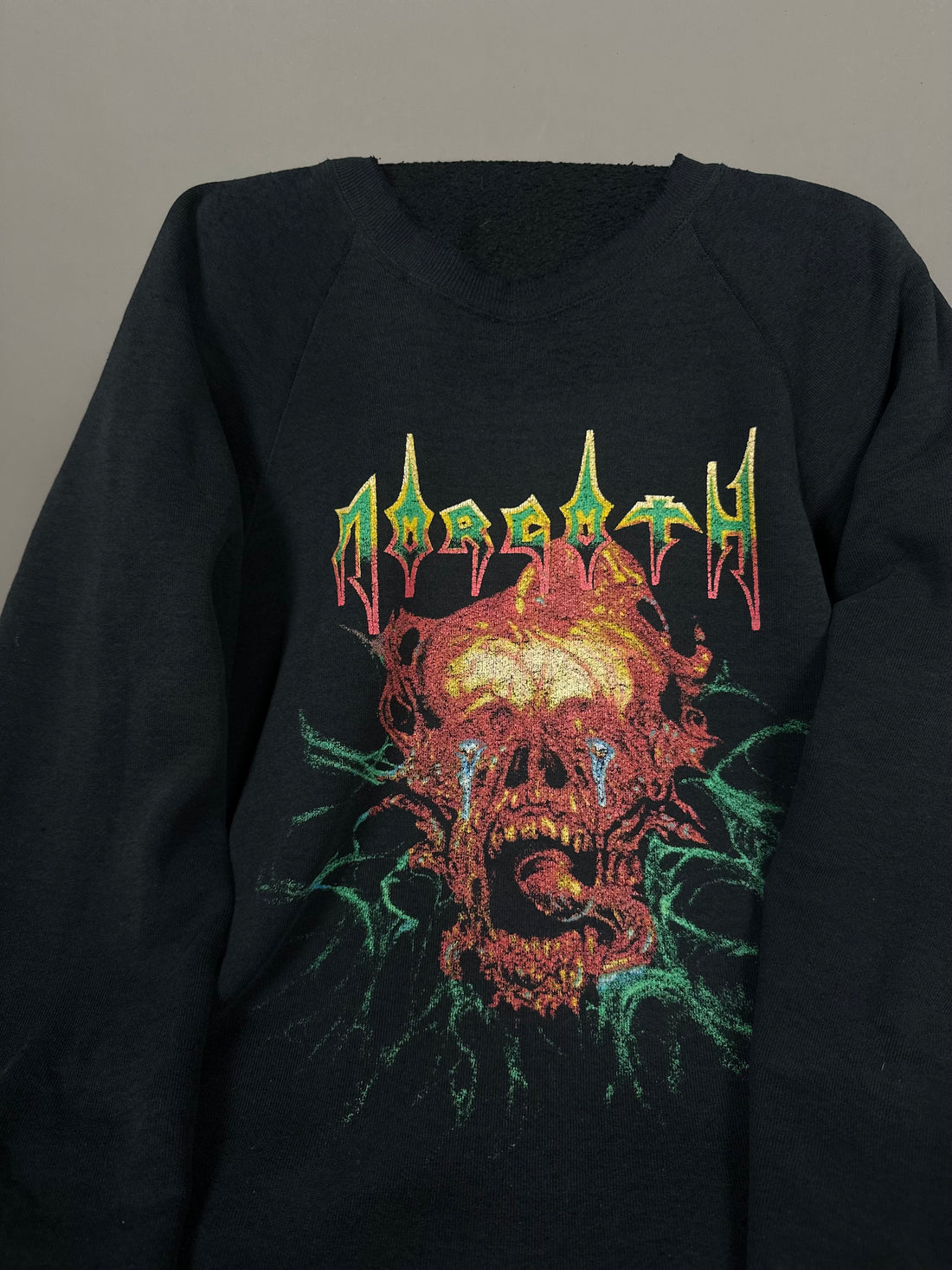 Vintage 1990 Morgoth Gore And Agony Over Europe Sweater