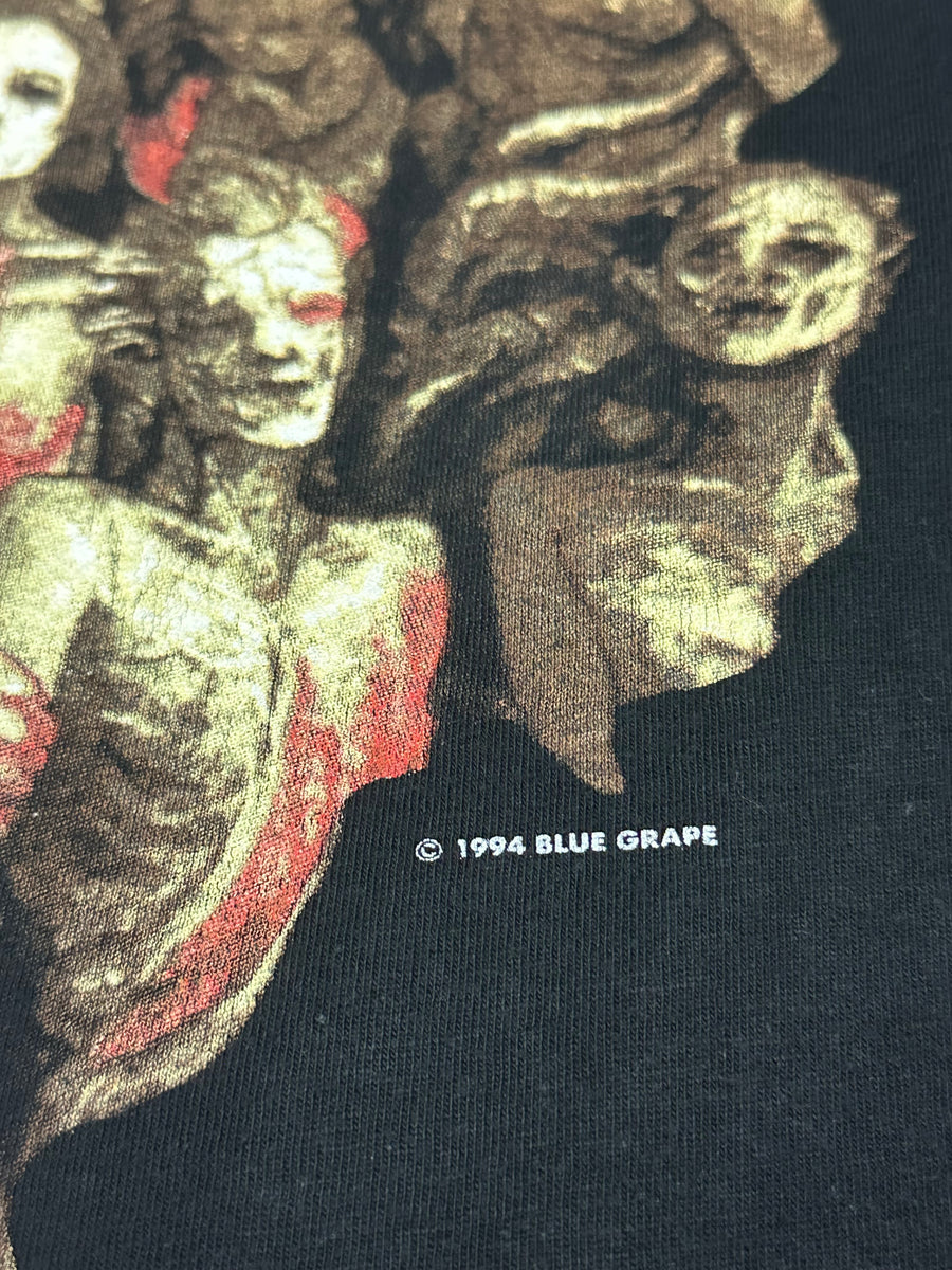 Vintage 1994 Cannibal Corpse Bleeding Easter Festivals T-Shirt