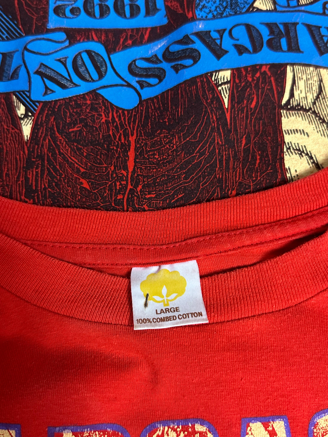 ヴィンテージ 1992 カーカス ツアー ロングスリーブ