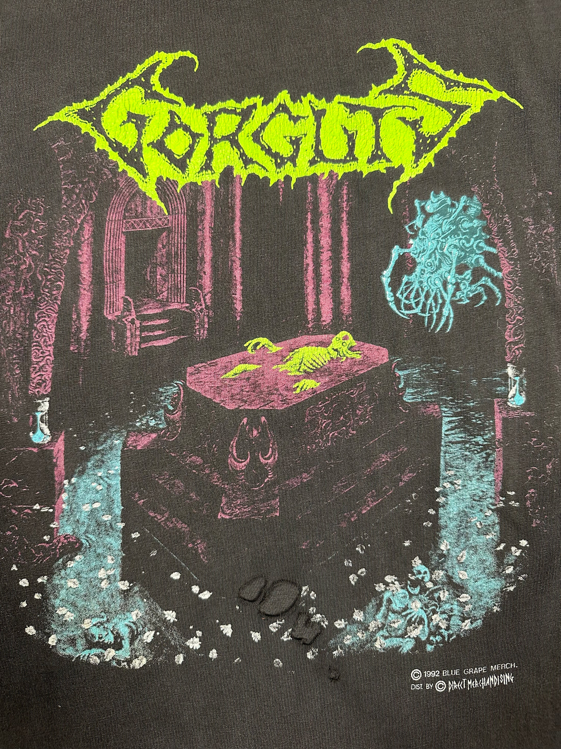 ヴィンテージ 1992 Gorguts ツアー ロングスリーブ