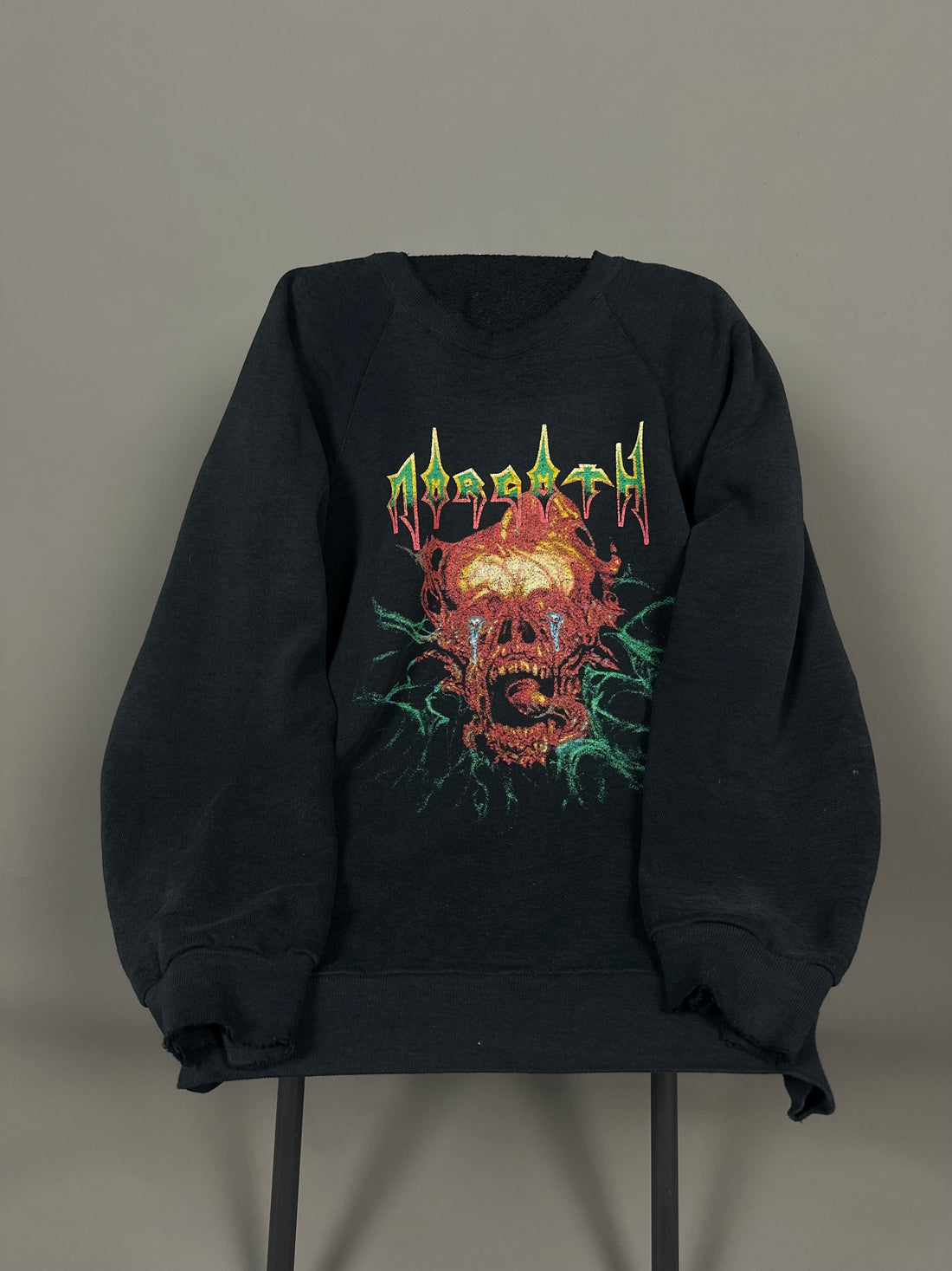 Vintage 1990 Morgoth Gore And Agony Over Europe Sweater