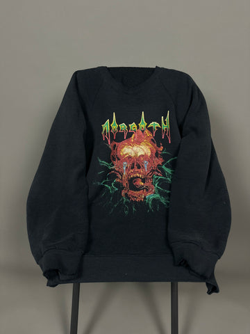 Vintage 1990 Morgoth Gore And Agony Over Europe Sweater