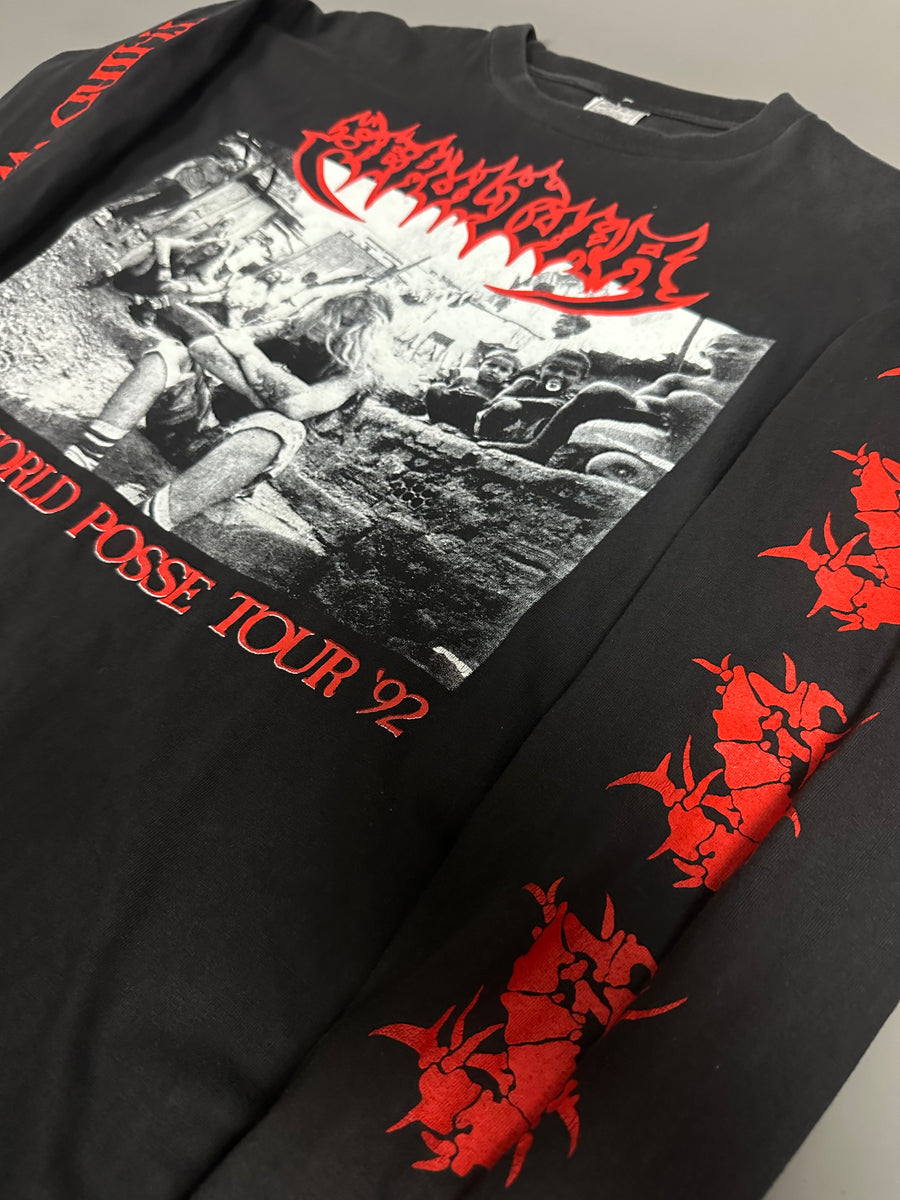 ヴィンテージ 1992 セパルトゥラ サード・ワールド・ポッセ ロングスリーブ