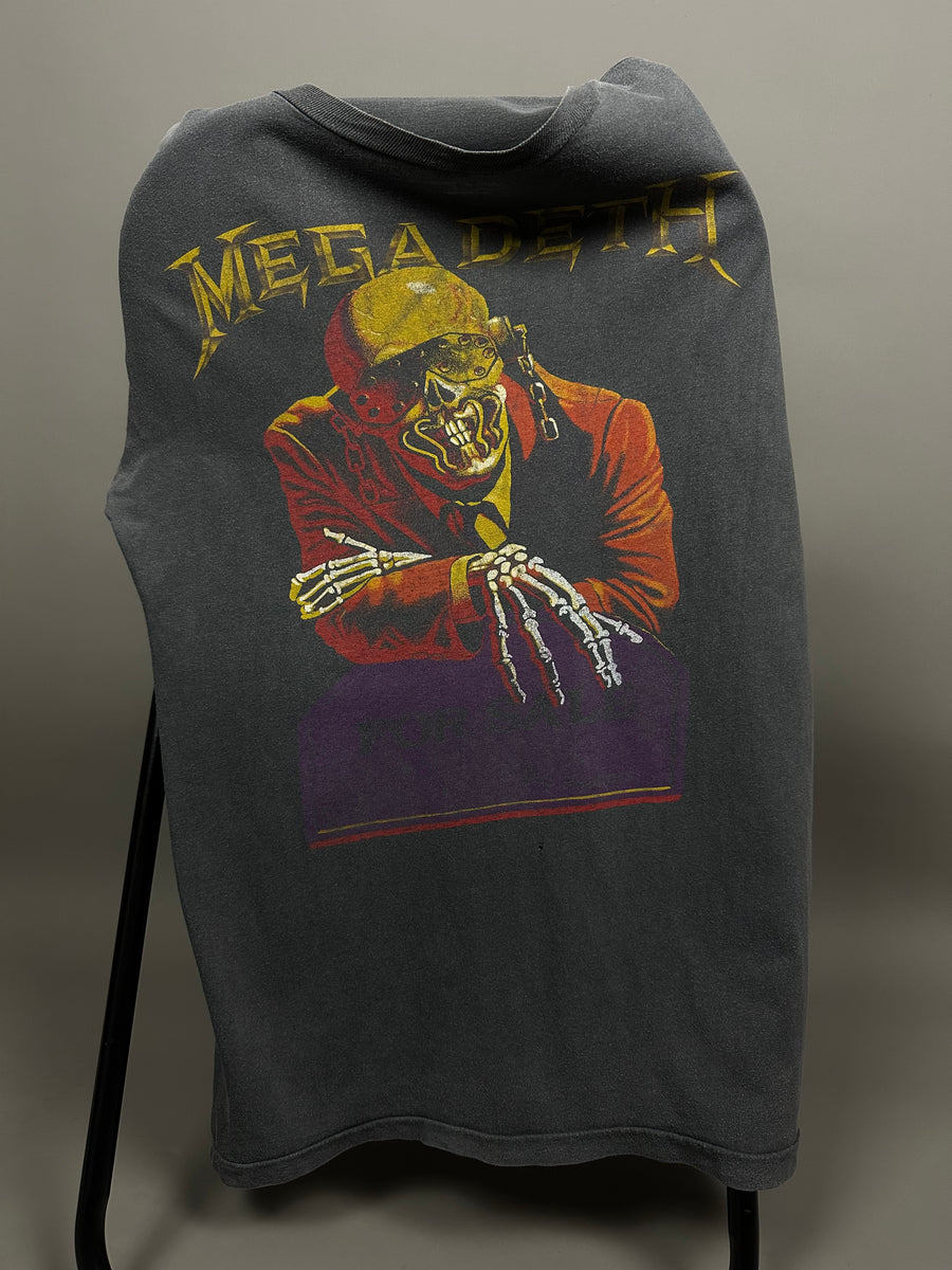 メガデス 1987 ピース・セルズ ヴィンテージ Tシャツ