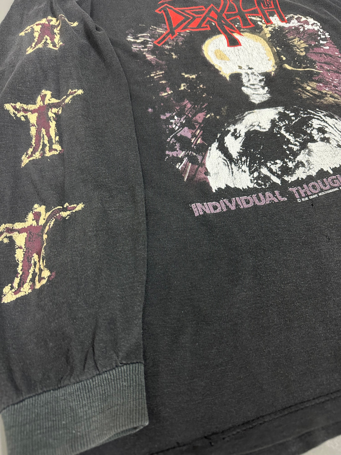 Vintage 1993 Death Individual Thought Patterns Longsleeve