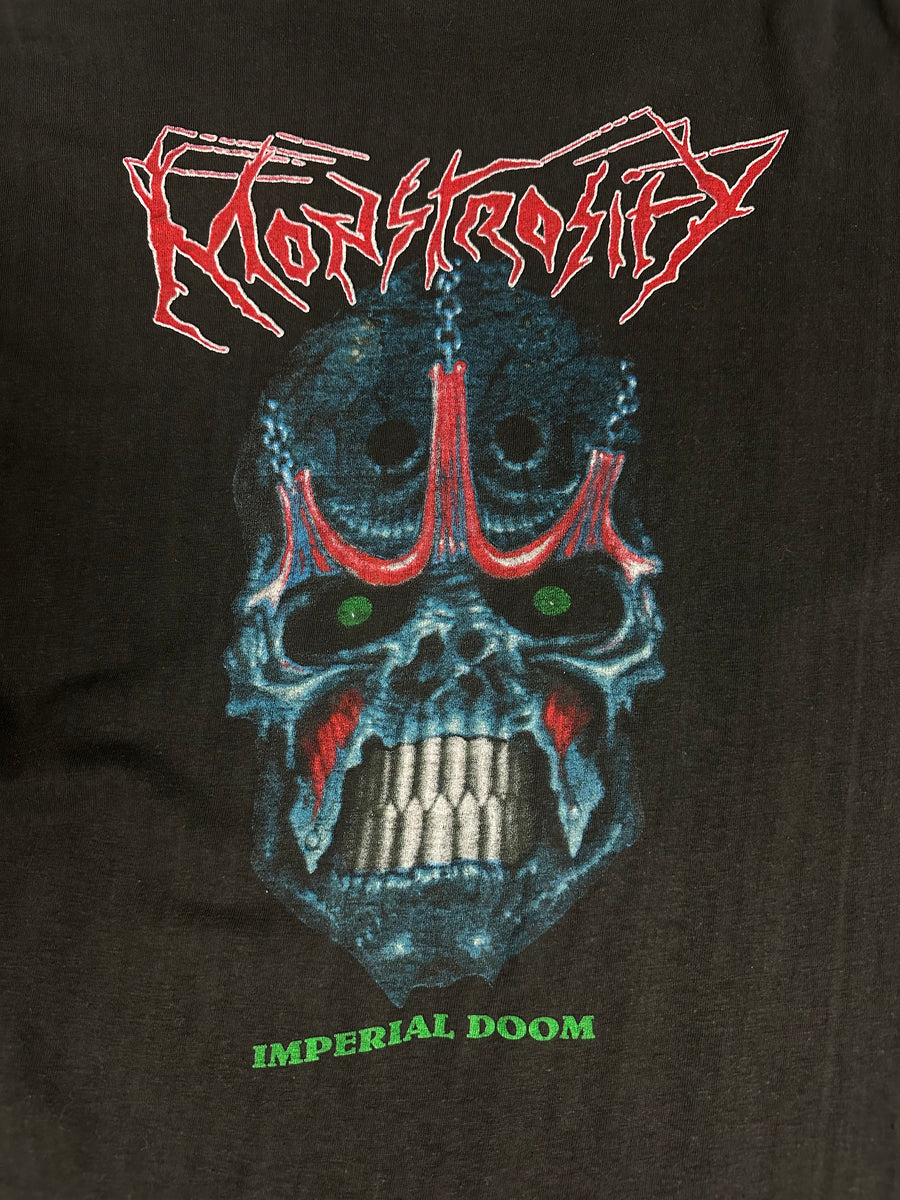 ヴィンテージ 1992 モンストロシティ インペリアル ドゥーム Tシャツ