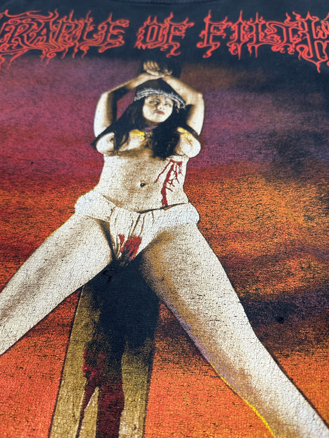 Vintage 1997 Cradle of Filth Desire Longsleeve