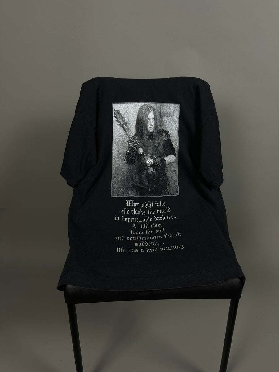1990年代のヴィンテージ Burzum の「When Night Falls」Tシャツ