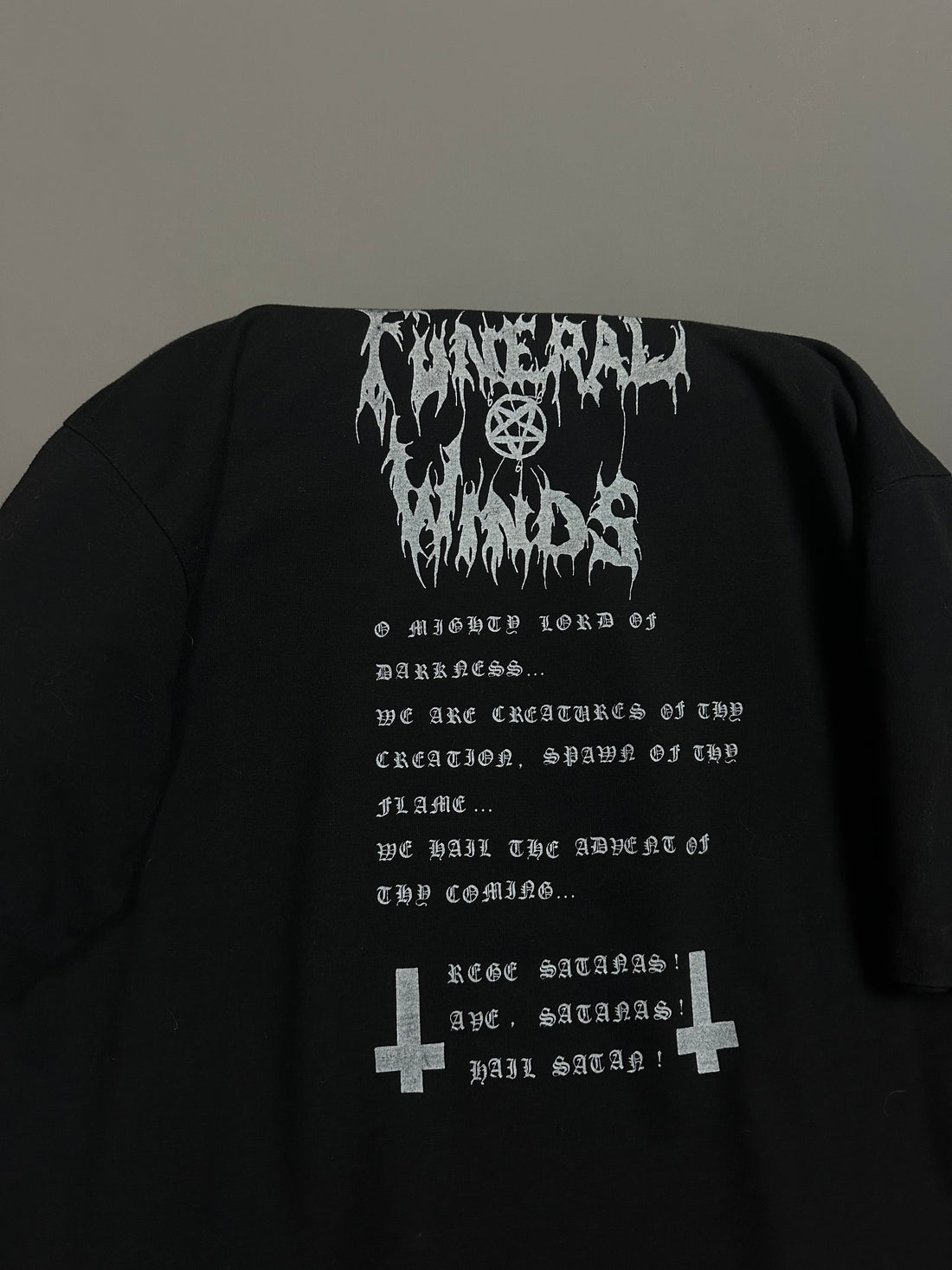 1993年ヴィンテージ「Funeral Winds Vanish Into The Void」Tシャツ