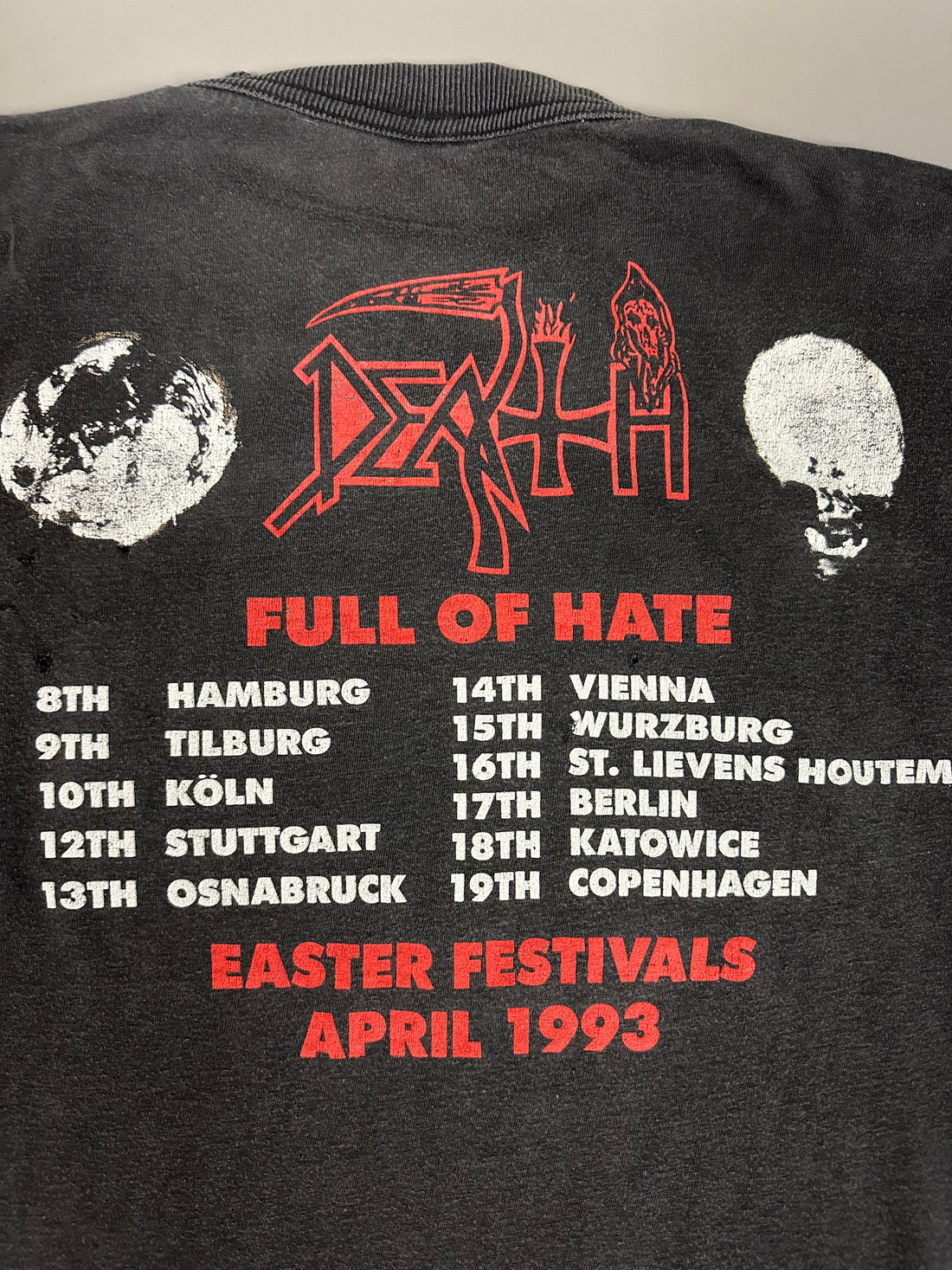 Vintage 1993 Death Individual Thought Patterns Longsleeve