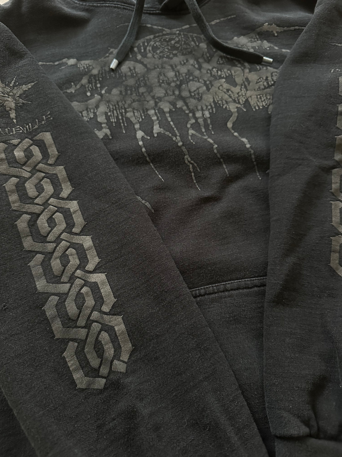 Vintage 1998 Darkthrone True Norwegian Black Metal Hoodie