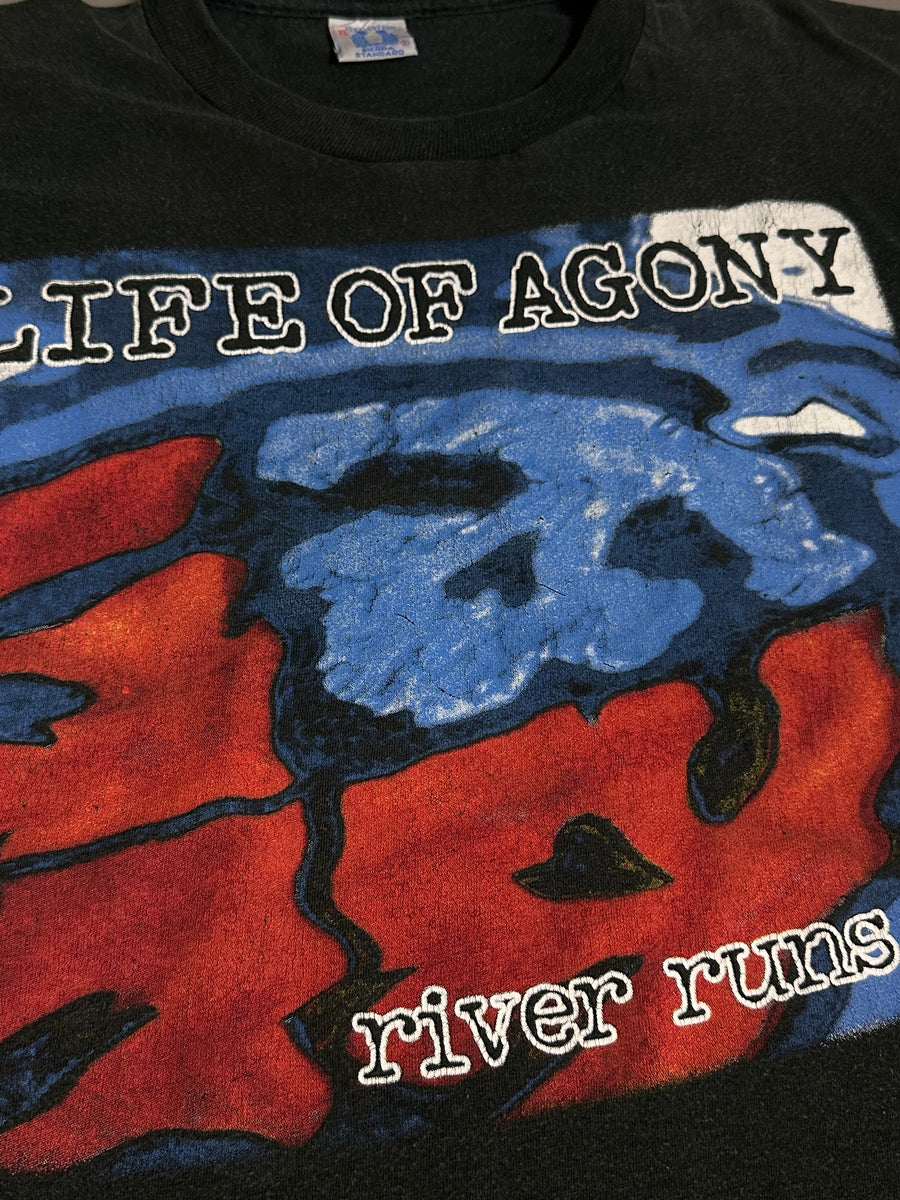ライフ・オブ・アゴニー 1993 リバー・ランズ・レッド ヴィンテージ Tシャツ