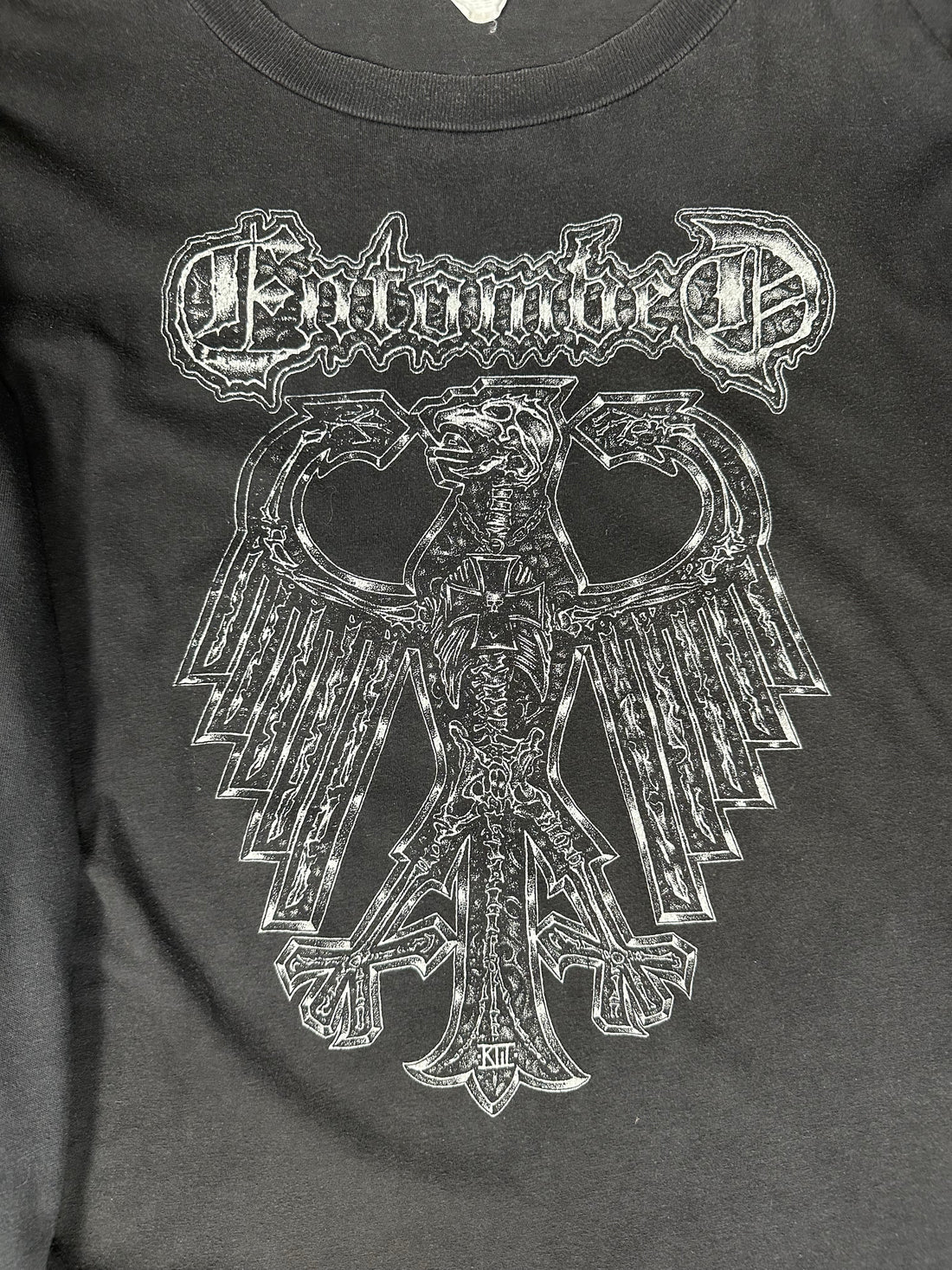 ヴィンテージ 1992 エントゥームド ブリーディング カオス ロングスリーブ