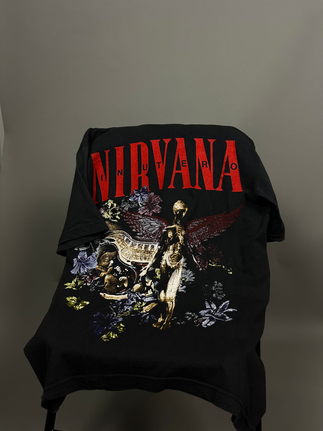 ニルヴァーナ 1995 イン・ユーテロ / ネヴァーマインド ヴィンテージ Tシャツ