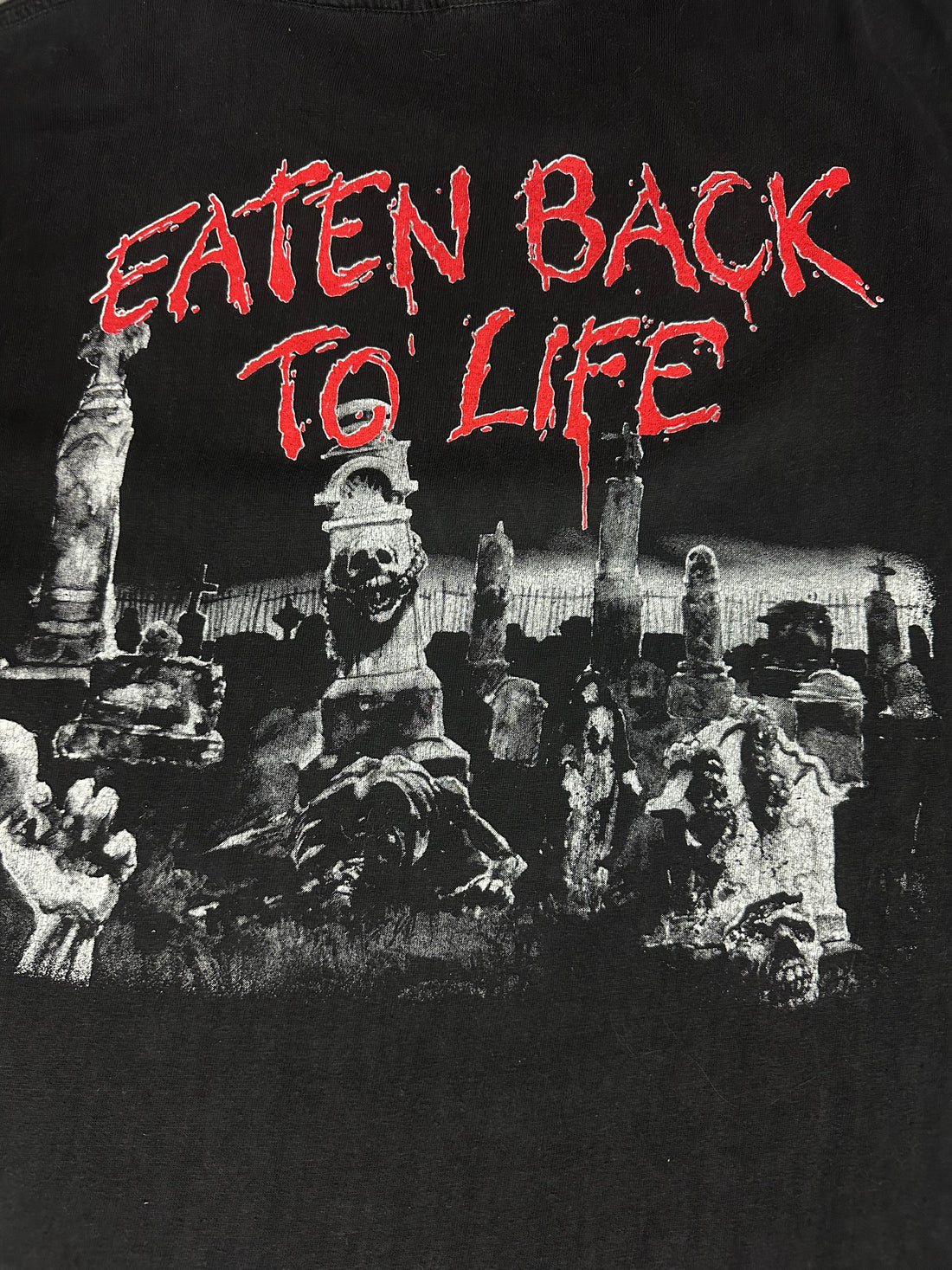 1992年ヴィンテージ カンニバル・コープス イートン バック・トゥ・ライフ Tシャツ