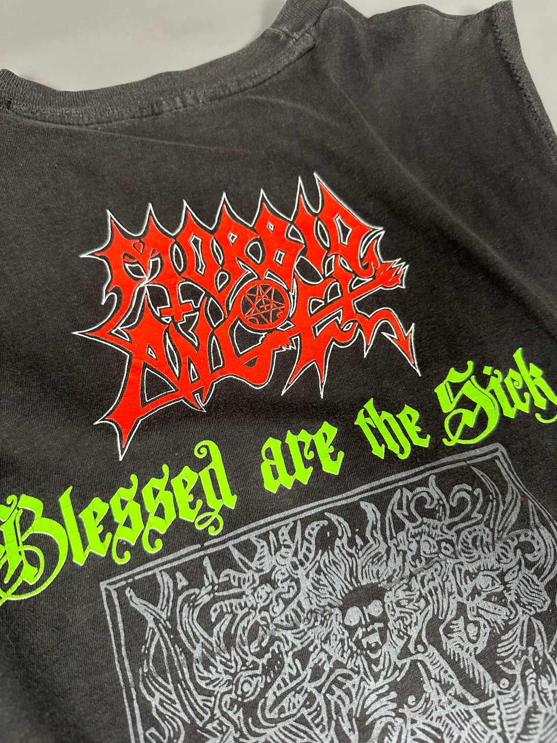 ヴィンテージ 1991 モービッド・エンジェル ブレスド・アー・ザ・シック ノースリーブ