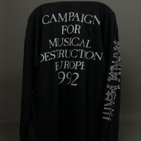 ヴィンテージ 1992 ナパーム・デス ヨーロッパツアー ロングスリーブ
