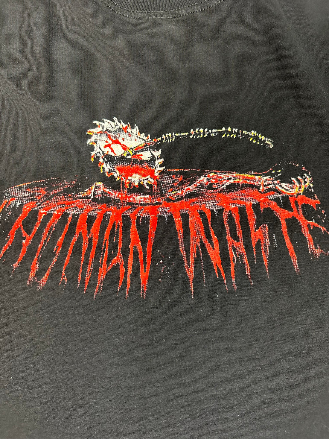 窒息 90年代 人間の排泄物 ヴィンテージ Tシャツ