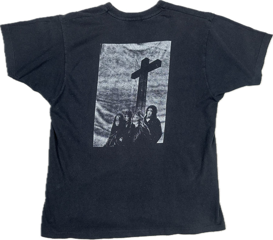 1990年ヴィンテージ エントゥームド レフト ハンド パス Tシャツ