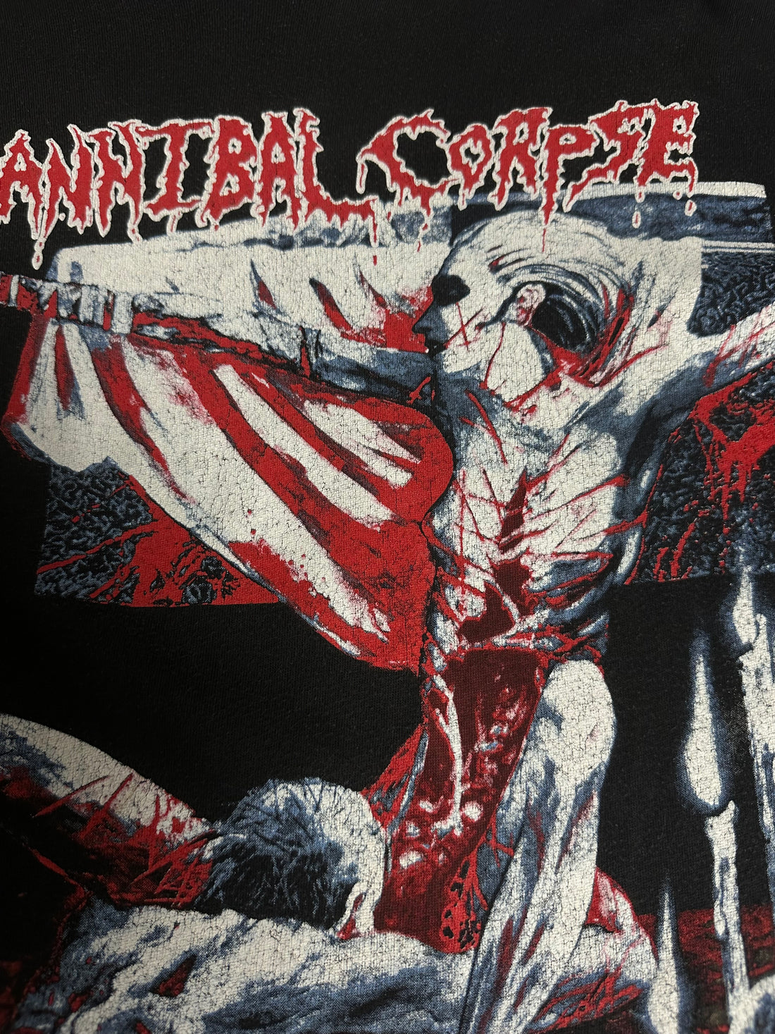 1992年ヴィンテージ カンニバル・コープス トゥーム・オブ・ザ・ミューティレイテッド Tシャツ