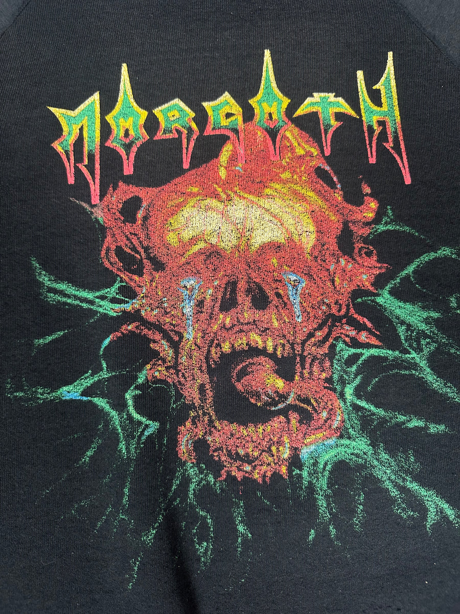 Vintage 1990 Morgoth Gore And Agony Over Europe Sweater