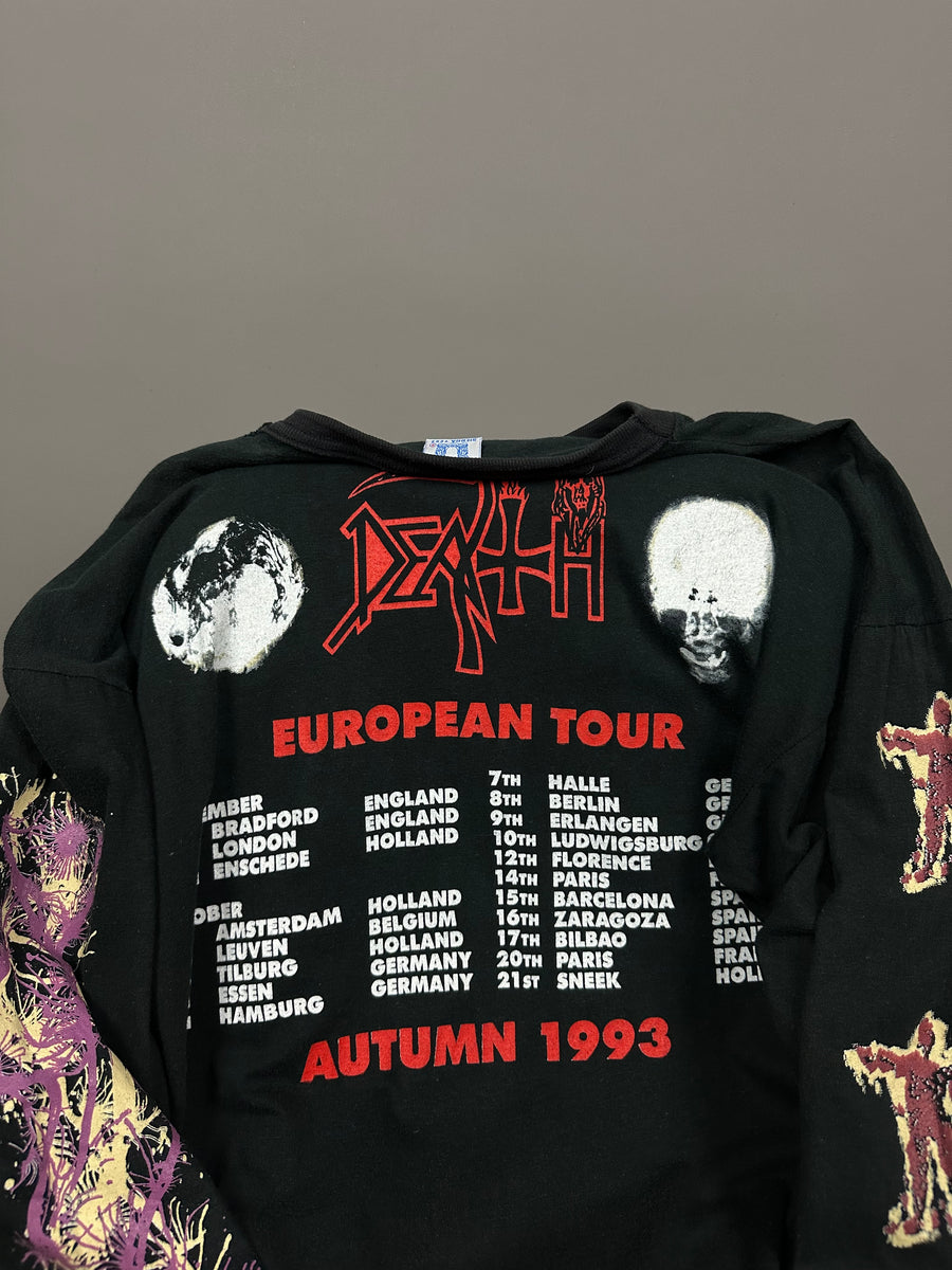 Death 1993 インディビジュアル・ソート・パターン ヴィンテージ ロングスリーブ