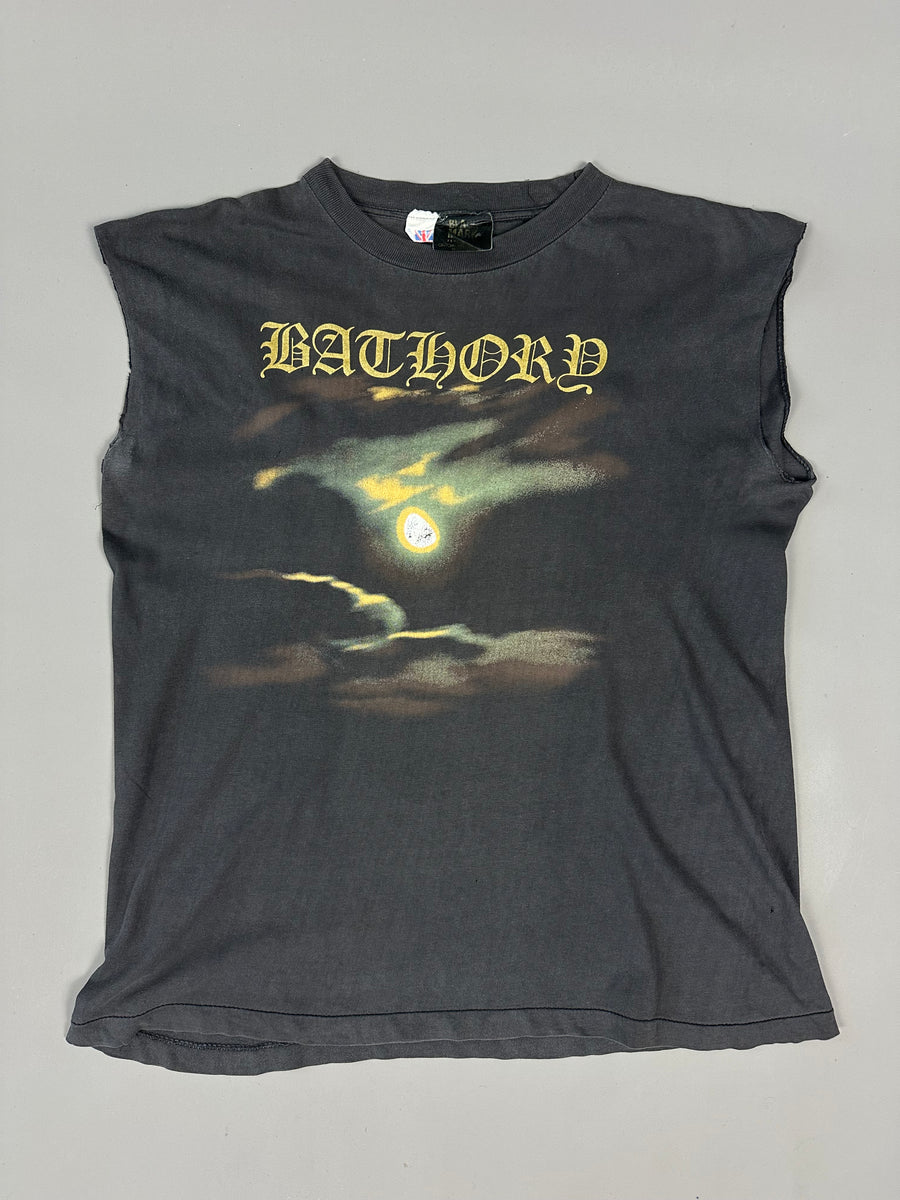 1990年ヴィンテージ バソリー ザ・リターン ノースリーブTシャツ