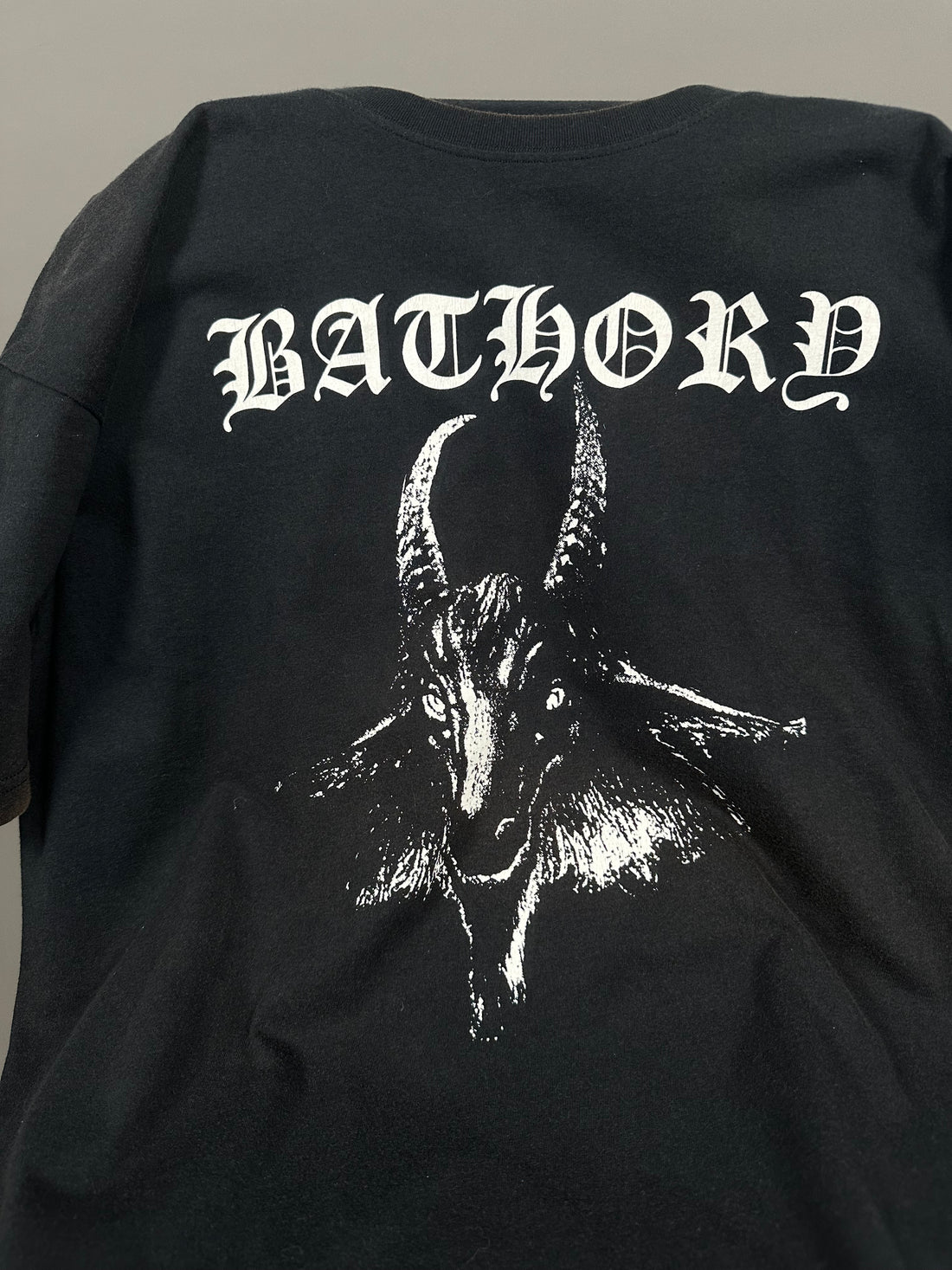 Bathory 2009 Goat Logo Black Mark T-Shirt