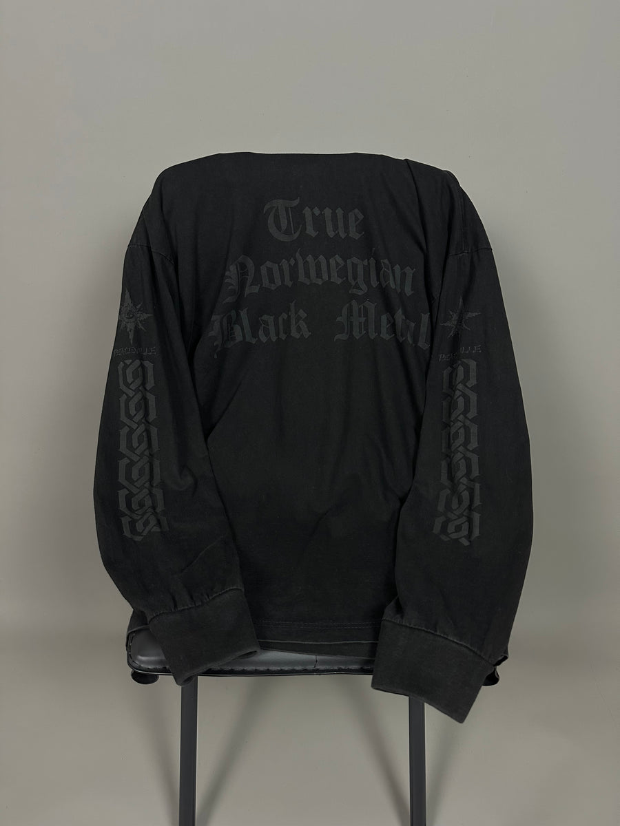 Vintage 1998 Darkthrone True Norwegian Black Metal Longsleeve