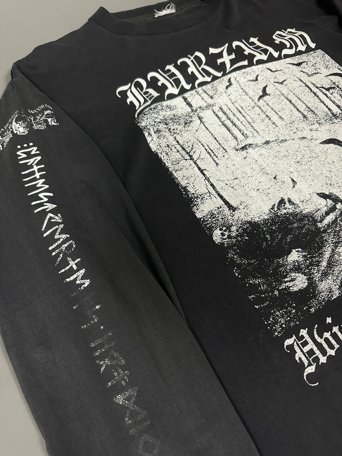 Vintage 1994 Burzum Hvis Lyset Tar Oss Longsleeve