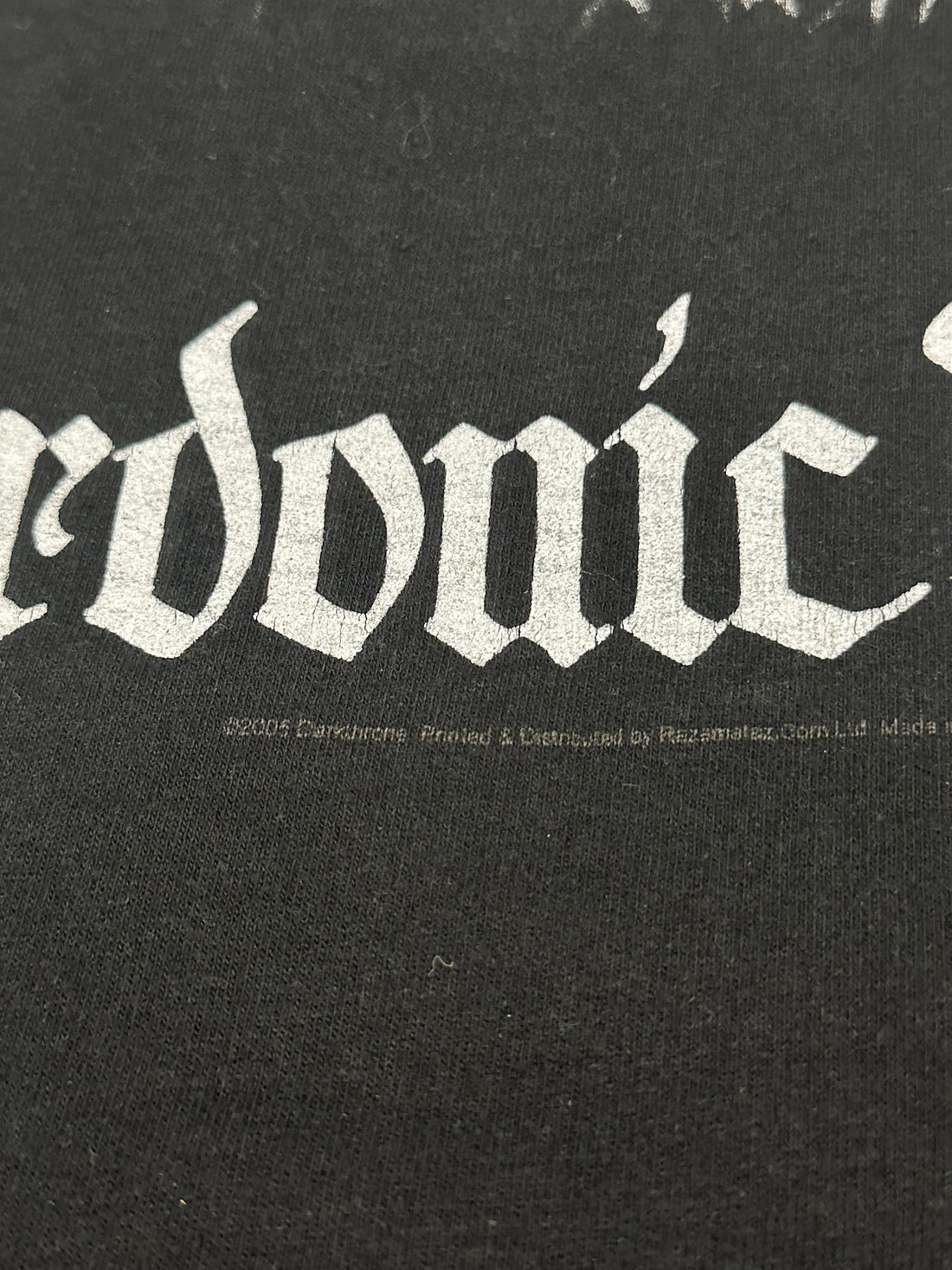 Vintage 2005 Darkthrone Sardonic Wrath Sweatshirt