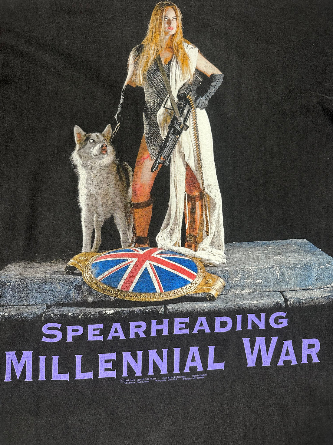 1997年ヴィンテージ クレイドル・オブ・フィルス ミレニアル戦争 Tシャツ